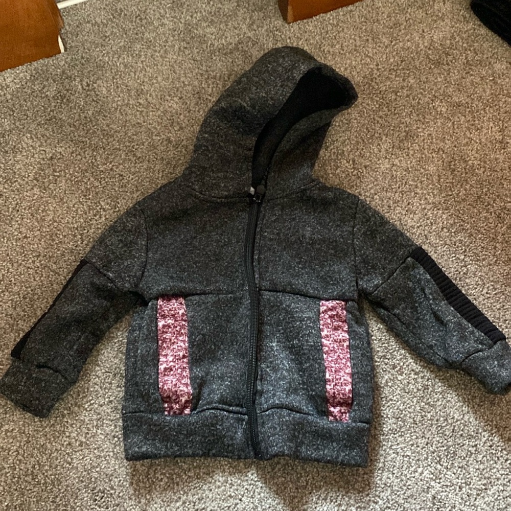 🧡 Buy 1 Get 2 Free! Gray Zip Up Jacket